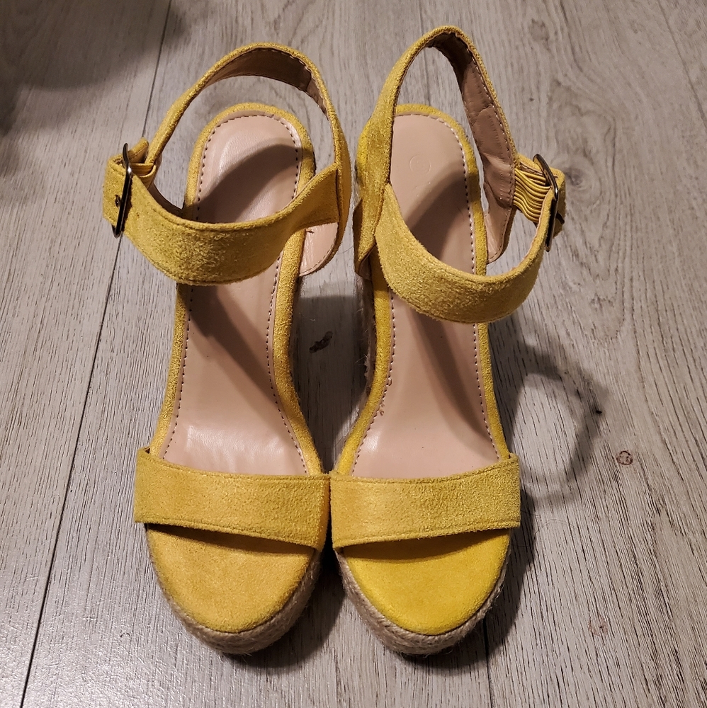 Yellow Espadrilles